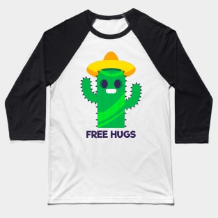 Free hugs - Cactus Baseball T-Shirt